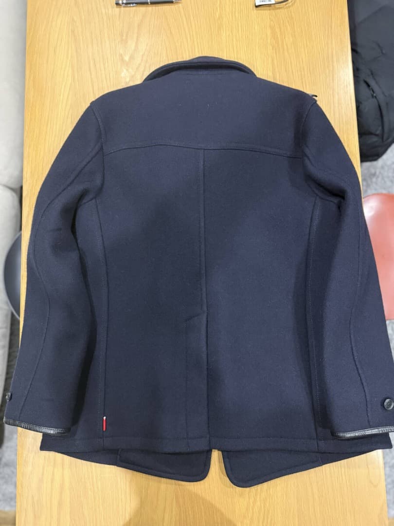 WTAPS BLACK WATCH COAT ピーコート L