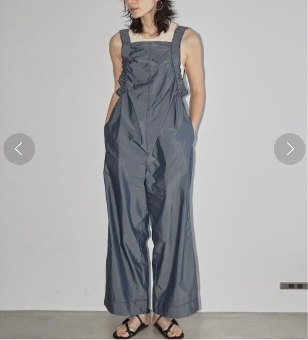 TODAYFUL サイドギャザーコンビネゾン