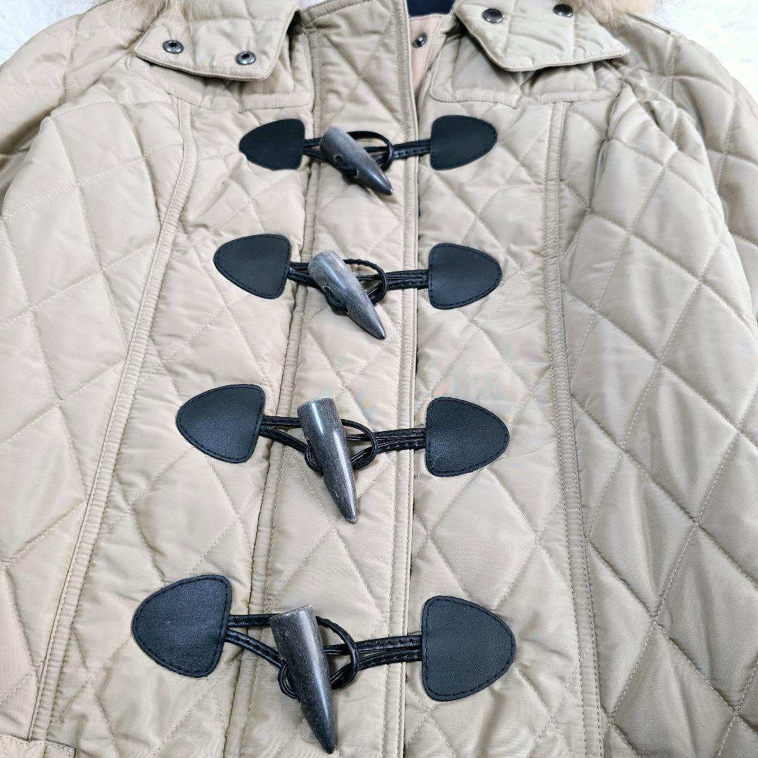 ふたるるちゃん様✨バーバリーロンドン キルティング ダッフルコート ファー