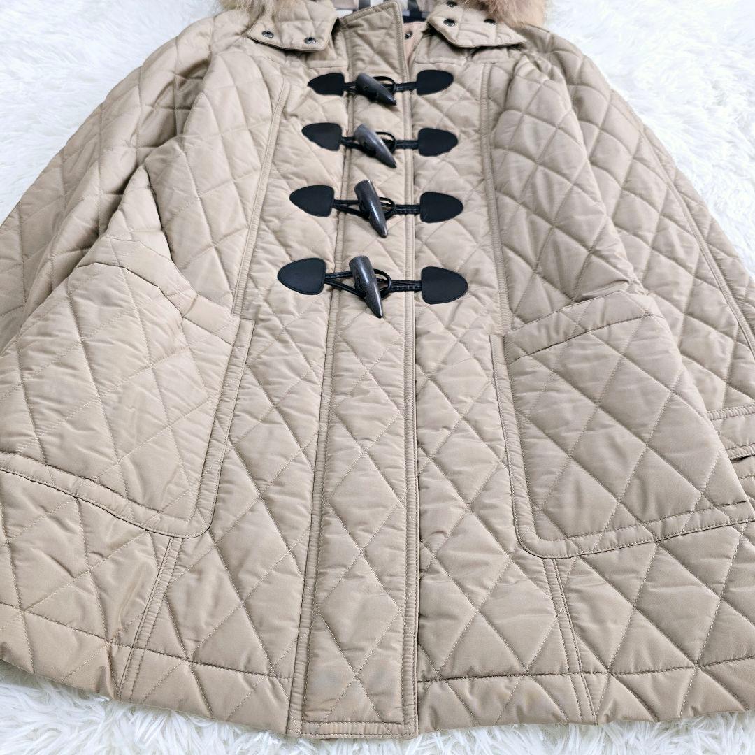 ふたるるちゃん様✨バーバリーロンドン キルティング ダッフルコート ファー