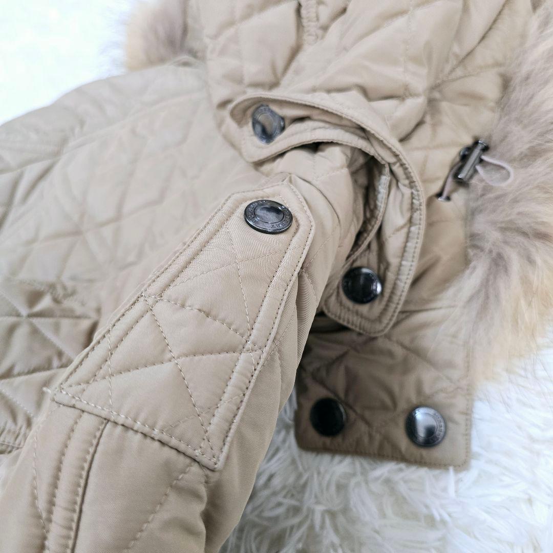 ふたるるちゃん様✨バーバリーロンドン キルティング ダッフルコート ファー