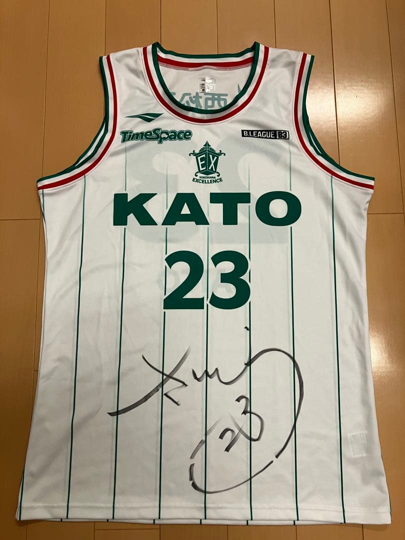 齋藤豊　オーセンティック　横浜エクセレンス　ユニフォーム　Bリーグ　B3