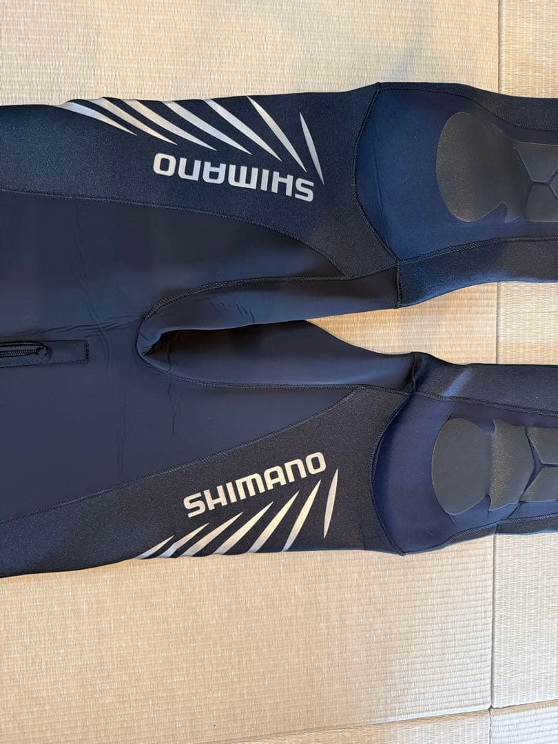 シマノ☆FI-021U ブラックパールフィット鮎タイツ 2.5mm LLB