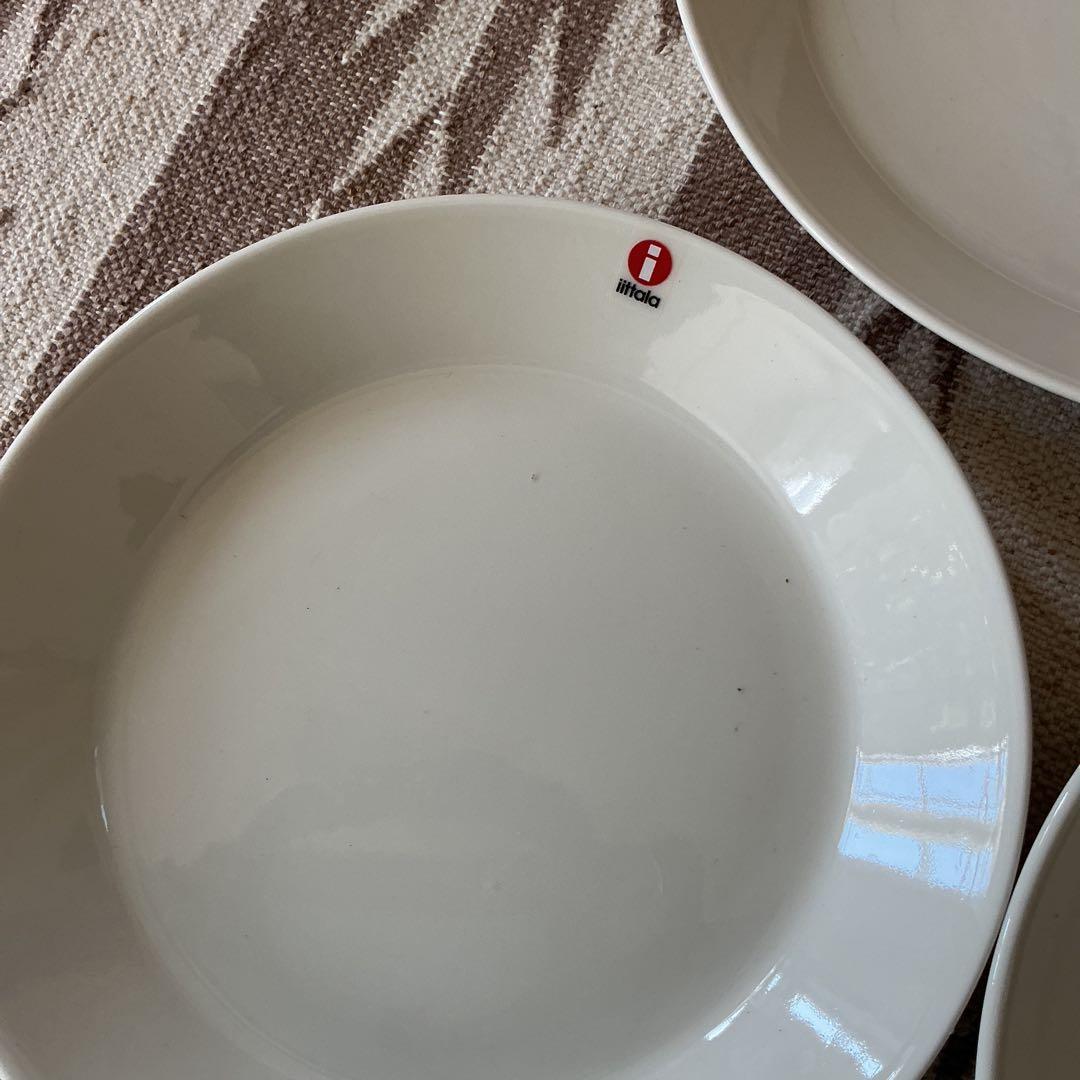 イッタラ　ティーマホワイト　美品23cm 、17cm と未使用の21cmセット