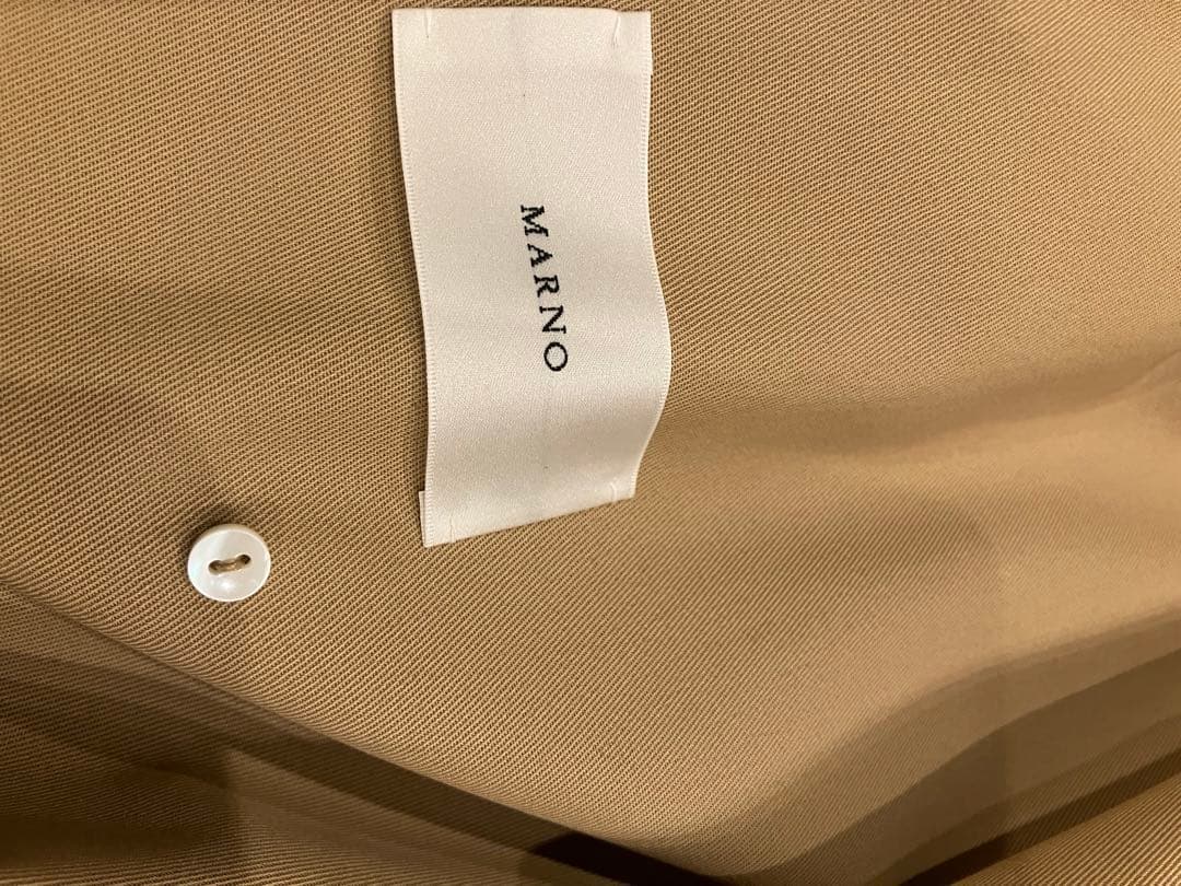 専用　nicooon様MARNO ベージュ ダブルブレスト ロングコート