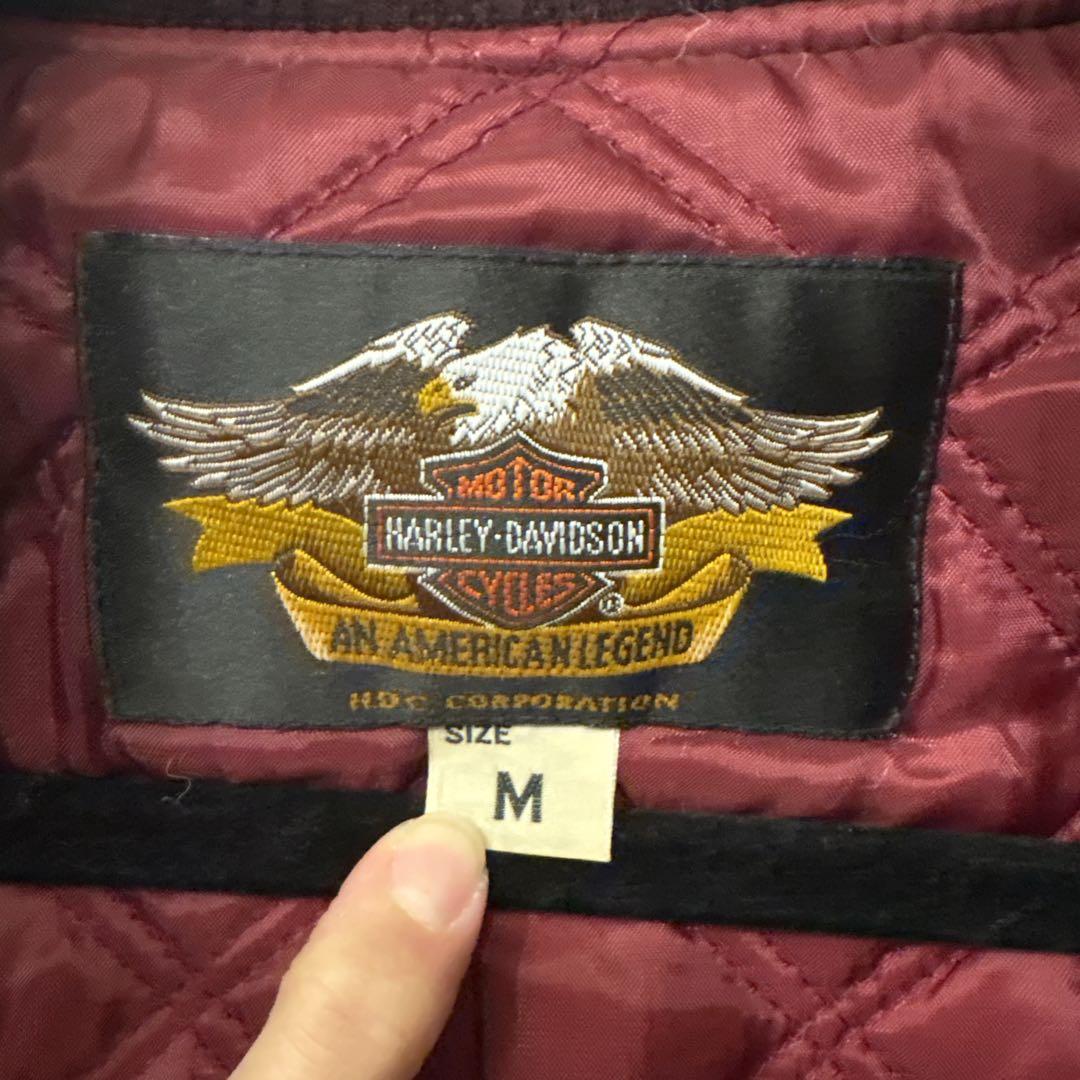 HARLEY DAVIDSON 別珍 ベロア フレイム スカジャン