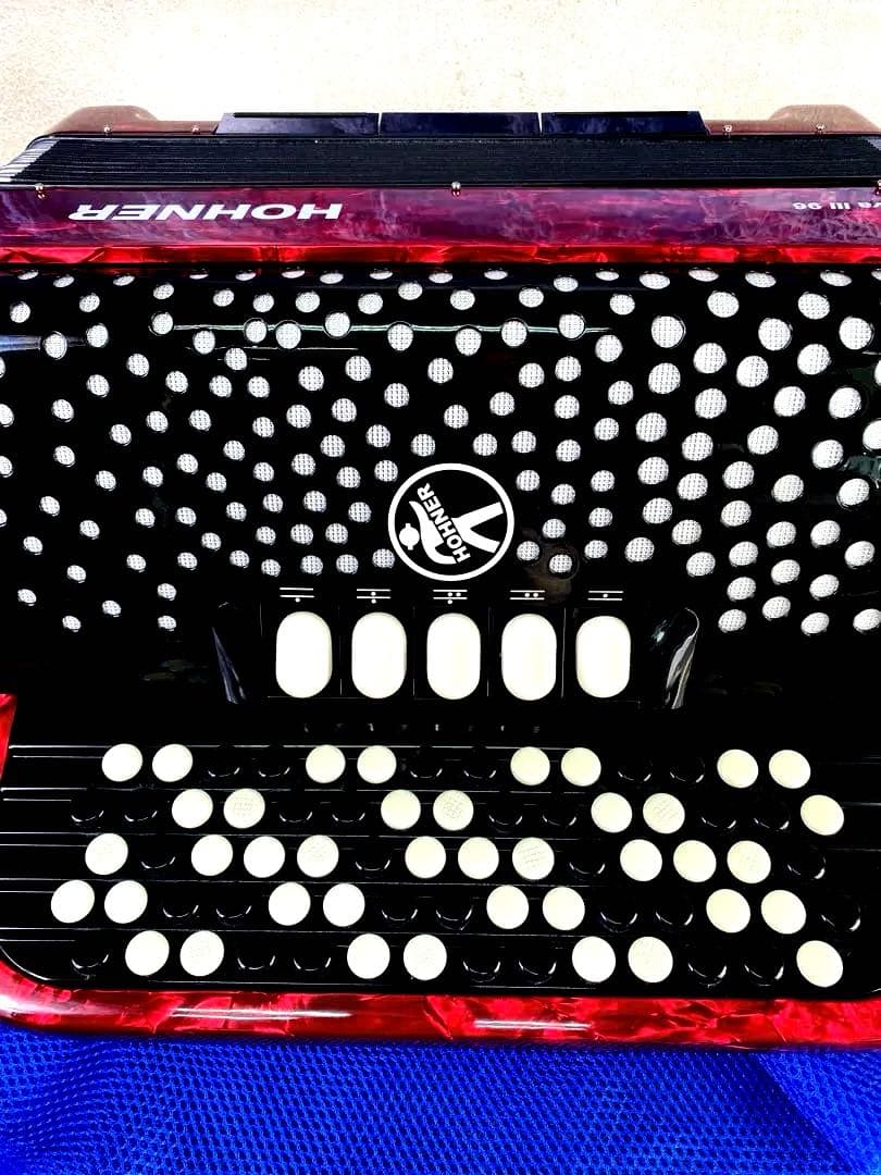 Hohner nova III 96 アコーディオンクロマチック新品現行販売C調