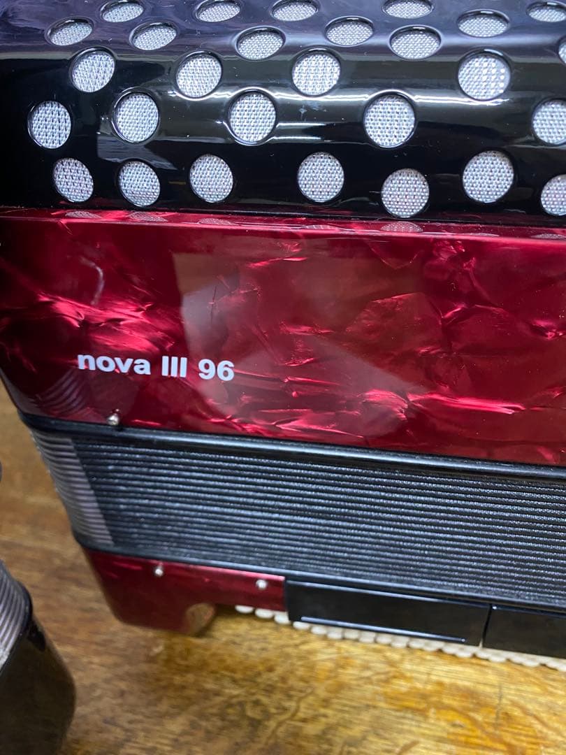 Hohner nova III 96 アコーディオンクロマチック新品現行販売C調