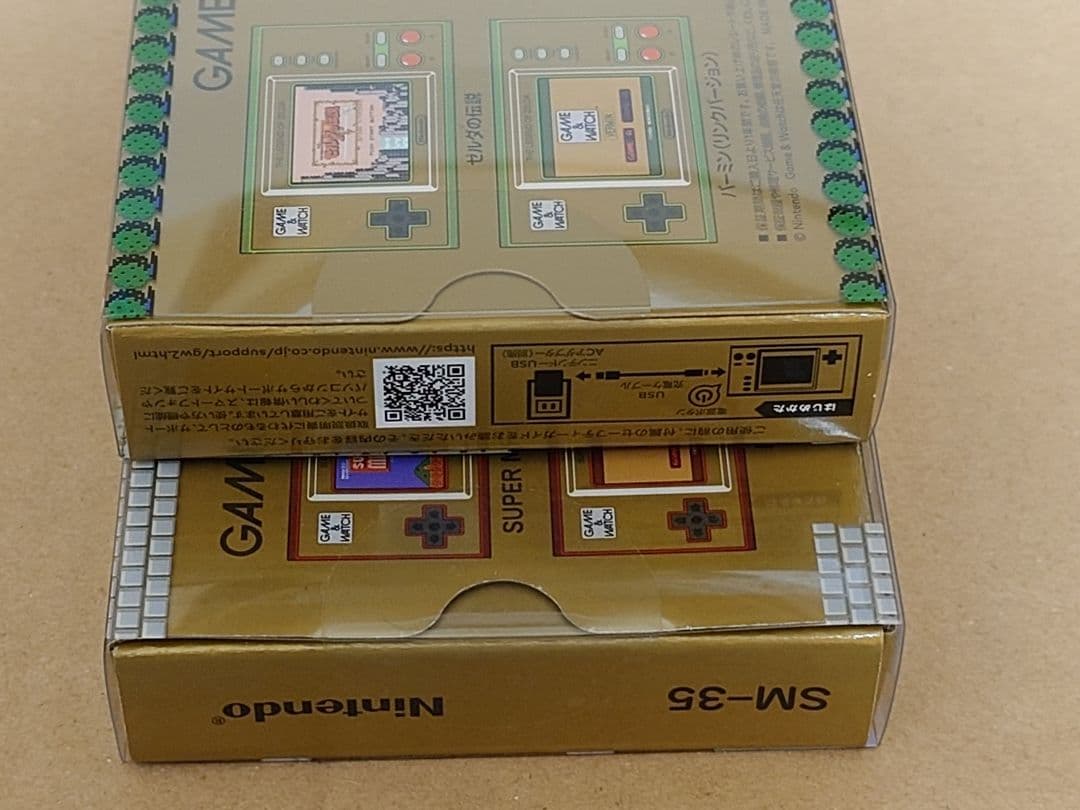 【新品未開封】ゲーム&ウォッチ スーパーマリオブラザーズ ＆ ゼルダの伝説