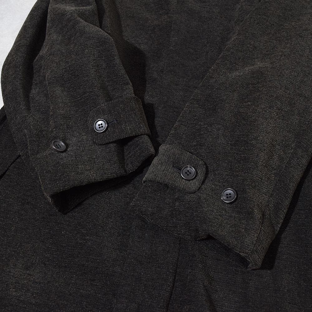 当時物 テットオム ガルニエ GARNIER ウール ベルテッド ロングコート