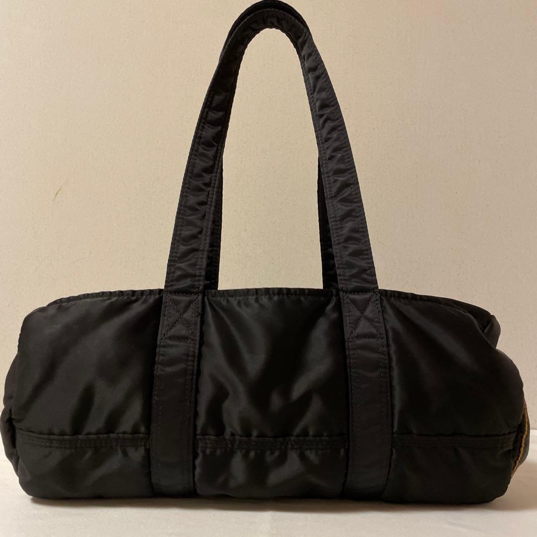 PORTER タンカー ミニドラムバッグ　黒