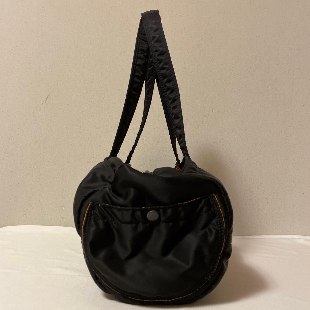 PORTER タンカー ミニドラムバッグ　黒