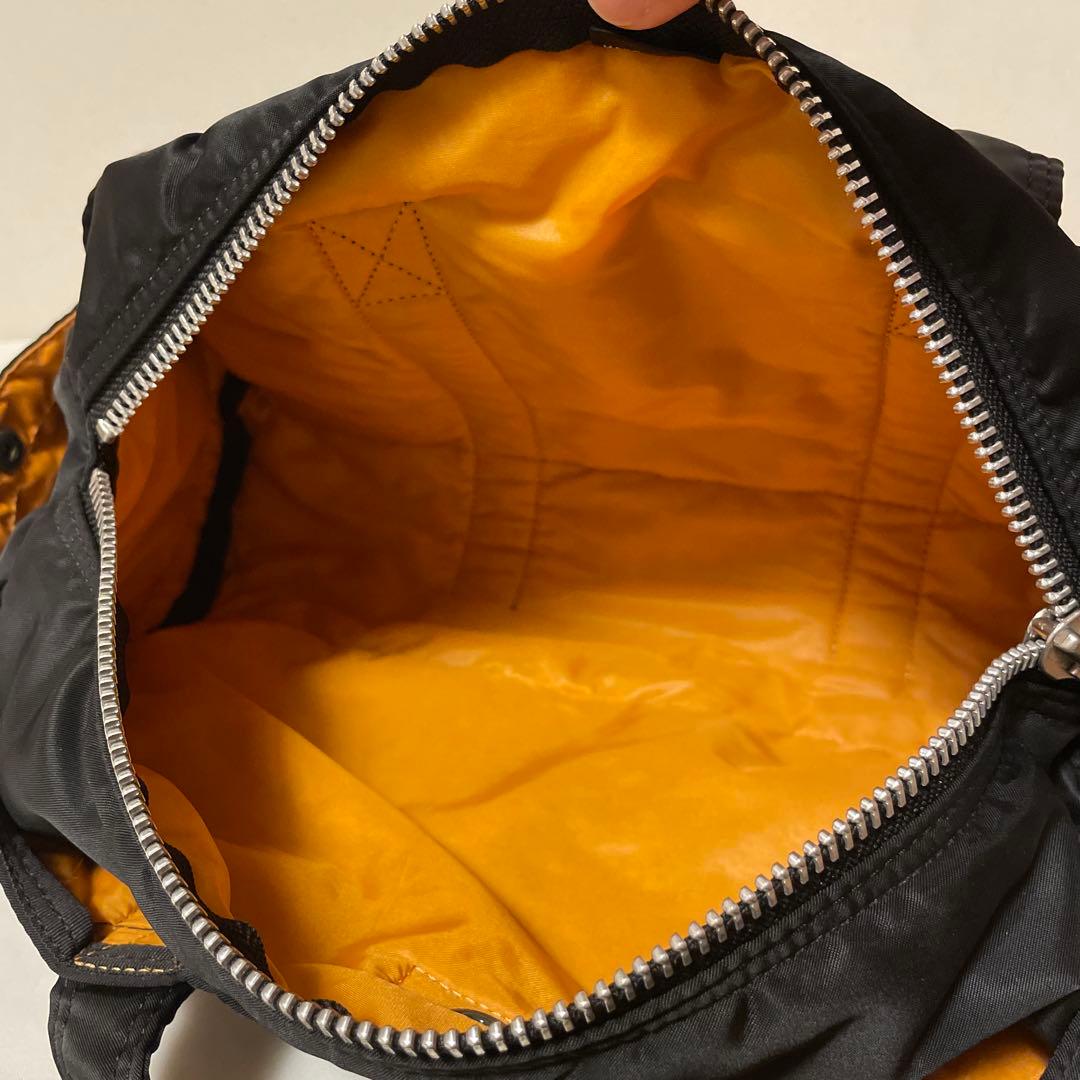 PORTER タンカー ミニドラムバッグ　黒