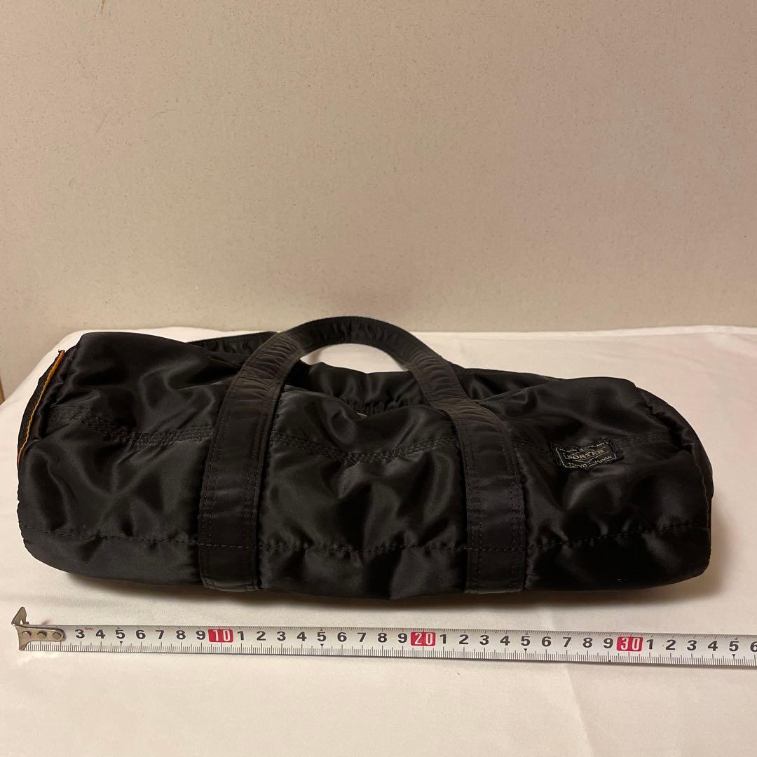 PORTER タンカー ミニドラムバッグ　黒