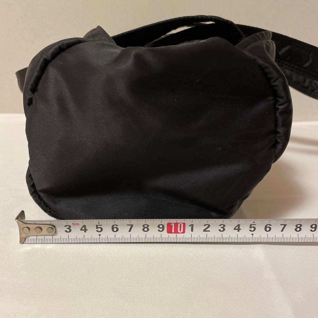 PORTER タンカー ミニドラムバッグ　黒