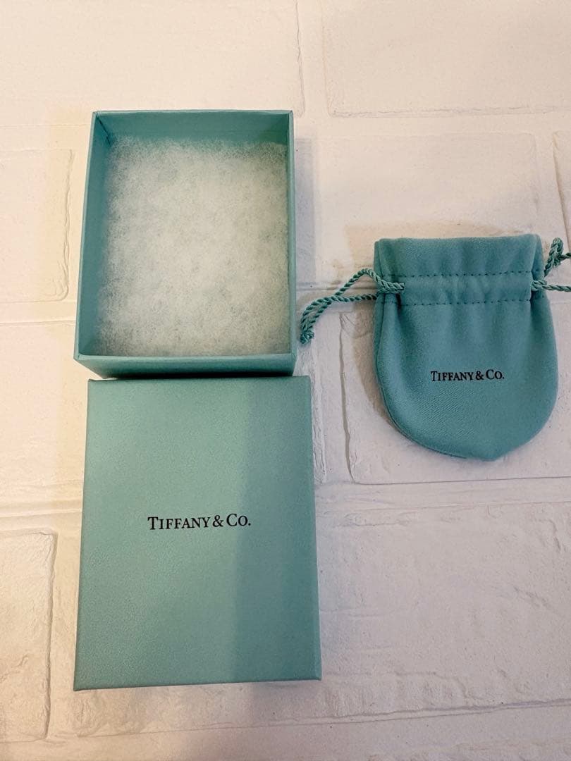 【美品】ティファニー バイザヤード 0.12 イエローゴールド　ダイヤモンド