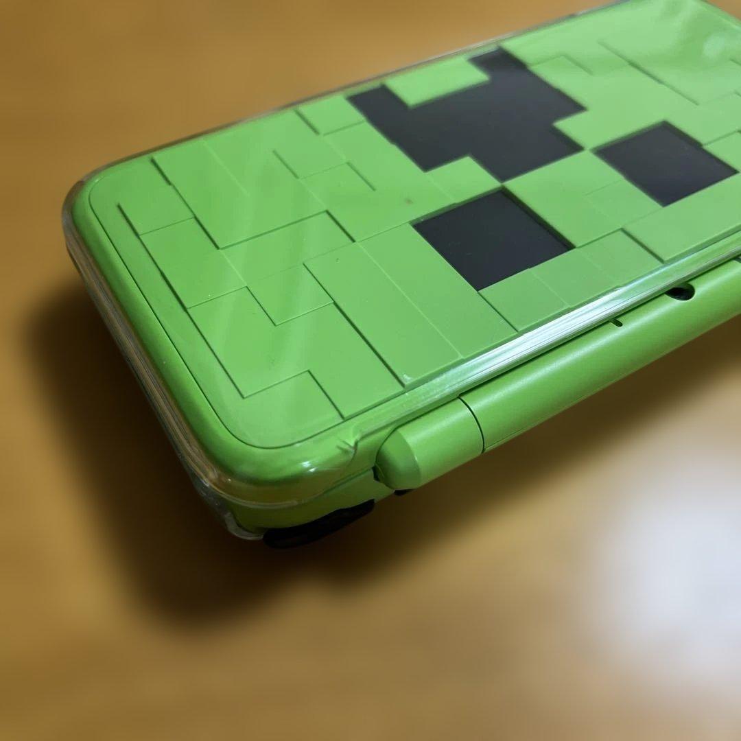 本体美品　Newニンテンドー2DSLL マインクラフト クリーパーエディション
