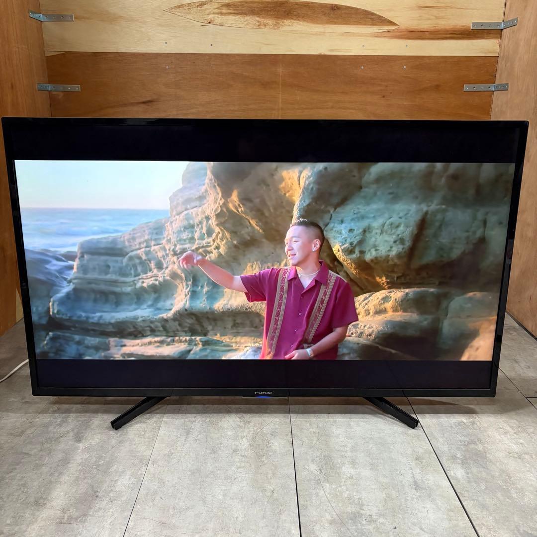 一都三県限定　配送無料　4K液晶テレビ　FUNAI　2020年製 49インチ