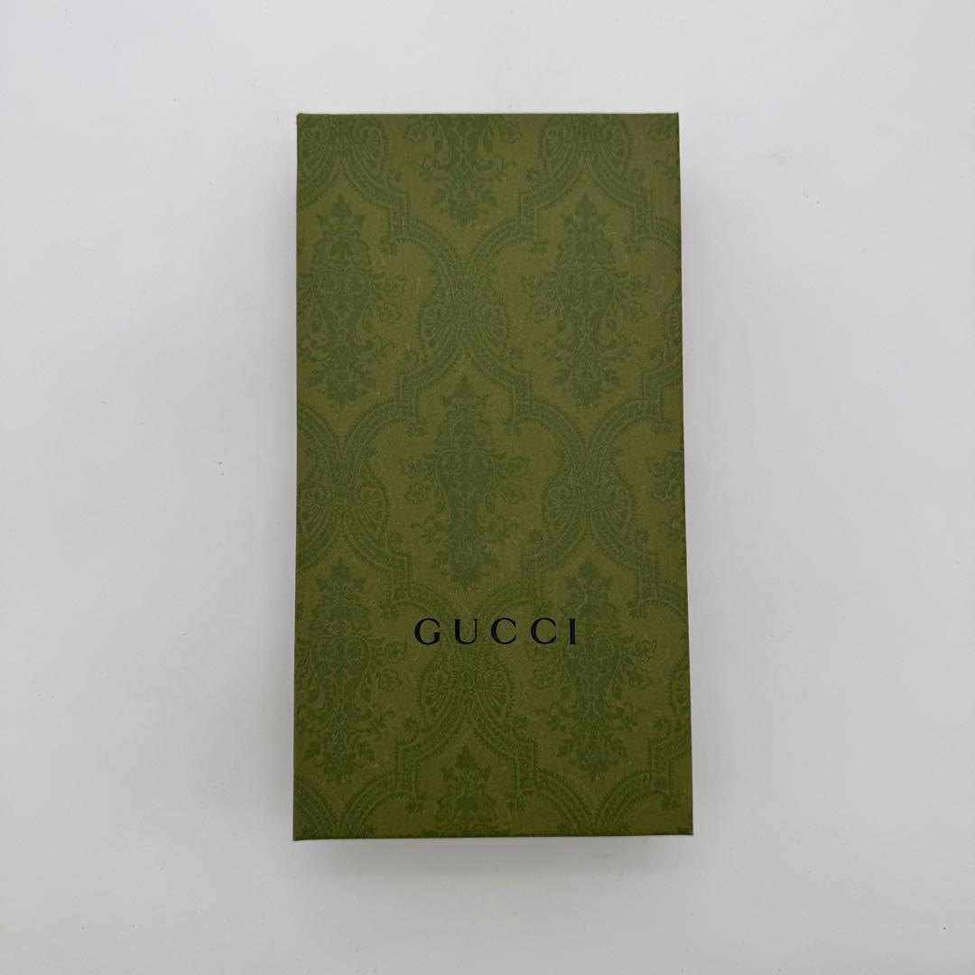 【美品・箱・袋付き】グッチ　アニマリエ　長財布　黒　ラウンドファスナー　蜂　ビー