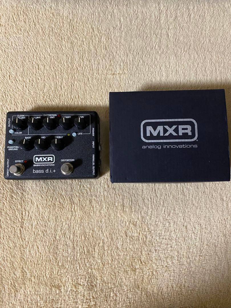 MXR M80 di + ベースエフェクター