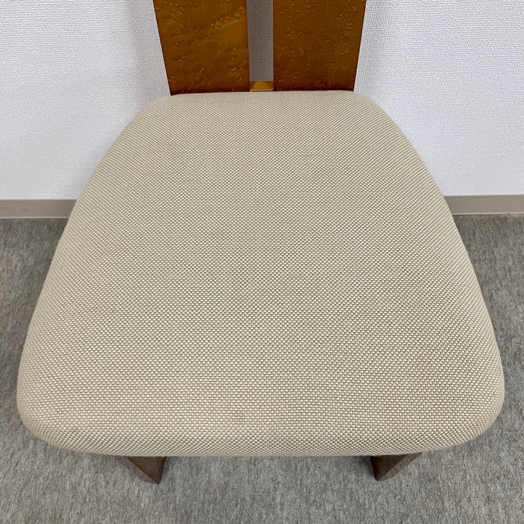 大塚家具【松創】(府中) ダイニングチェア \"バーズアイメイプル\" No.2