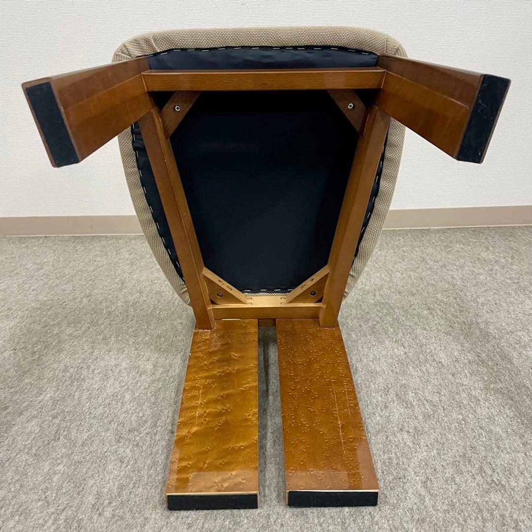 大塚家具【松創】(府中) ダイニングチェア \"バーズアイメイプル\" No.2