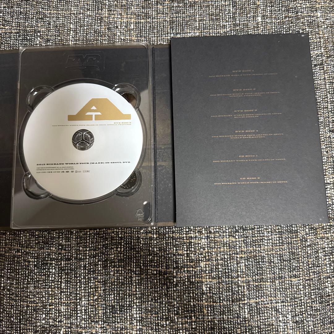 BIGBANG [MADE] IN SEOUL DVD 日本流通盤