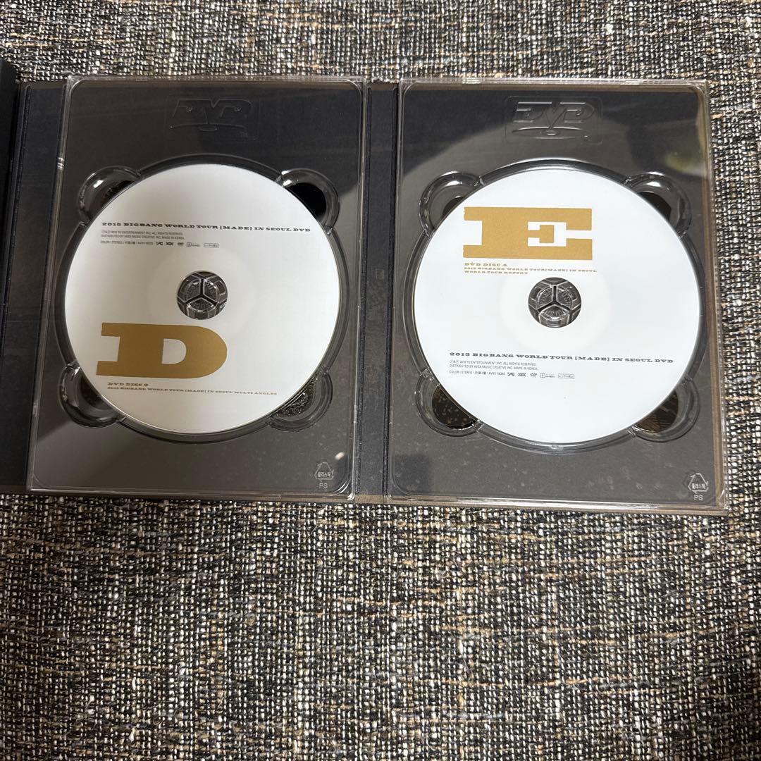 BIGBANG [MADE] IN SEOUL DVD 日本流通盤
