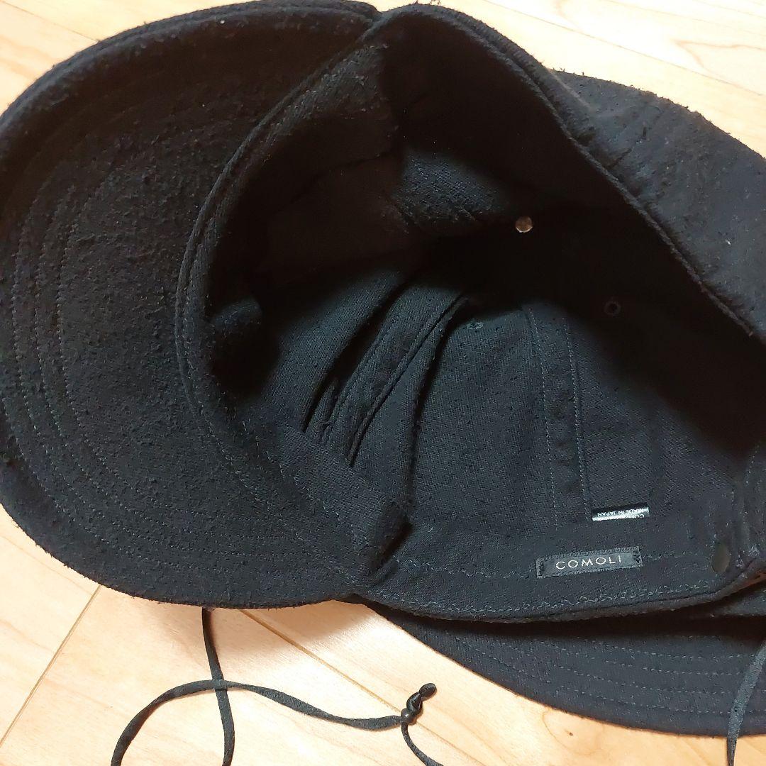 comoli シルクネップ　キャップ