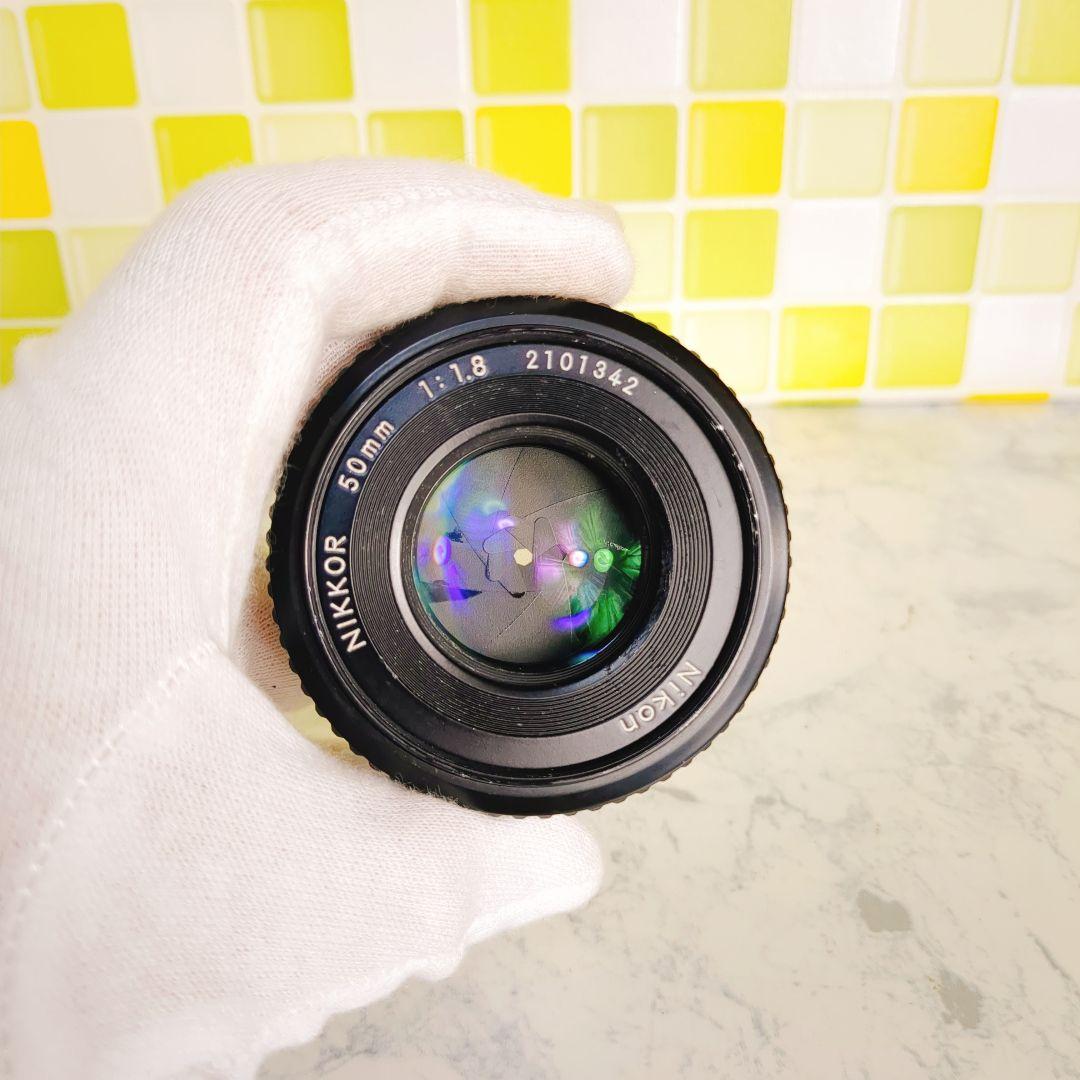 ニコン NIKKOR 50mm f1.8 単焦点レンズ