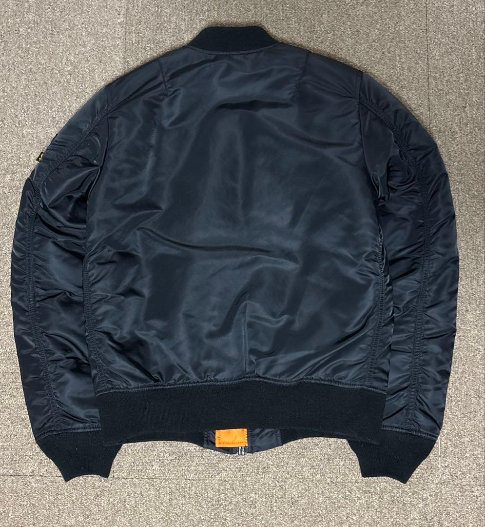 ALPHA INDUSTRIES MA-1 ブラック リバーシブル S