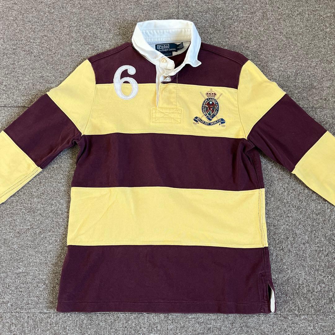 【北村匠海着用】ポロバイラルフローレン　ポロシャツ　太ボーダー　サイズS