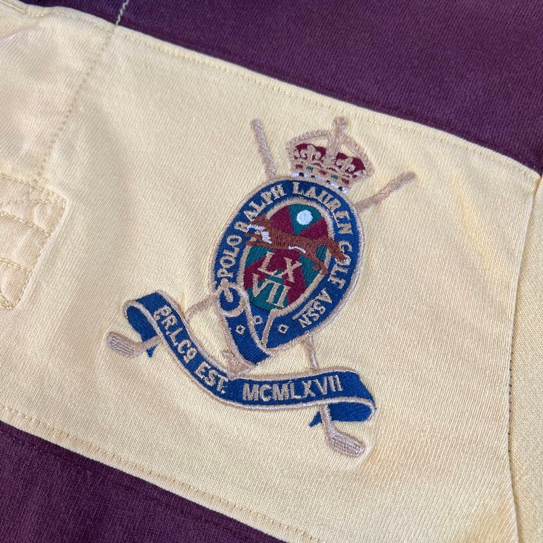 【北村匠海着用】ポロバイラルフローレン　ポロシャツ　太ボーダー　サイズS