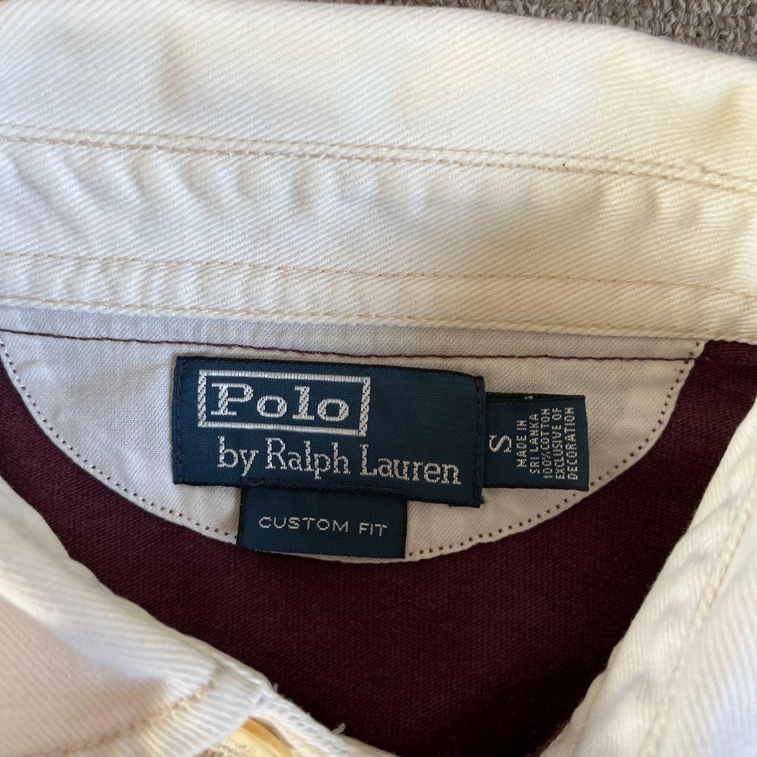 【北村匠海着用】ポロバイラルフローレン　ポロシャツ　太ボーダー　サイズS