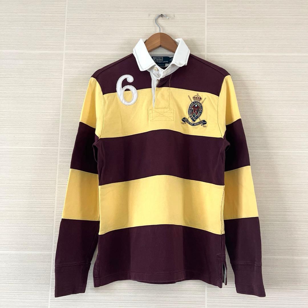 【北村匠海着用】ポロバイラルフローレン　ポロシャツ　太ボーダー　サイズS