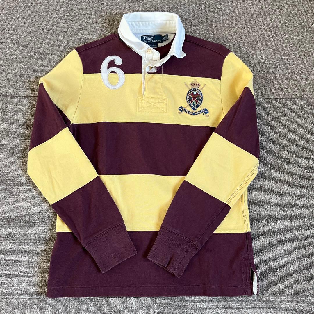 【北村匠海着用】ポロバイラルフローレン　ポロシャツ　太ボーダー　サイズS