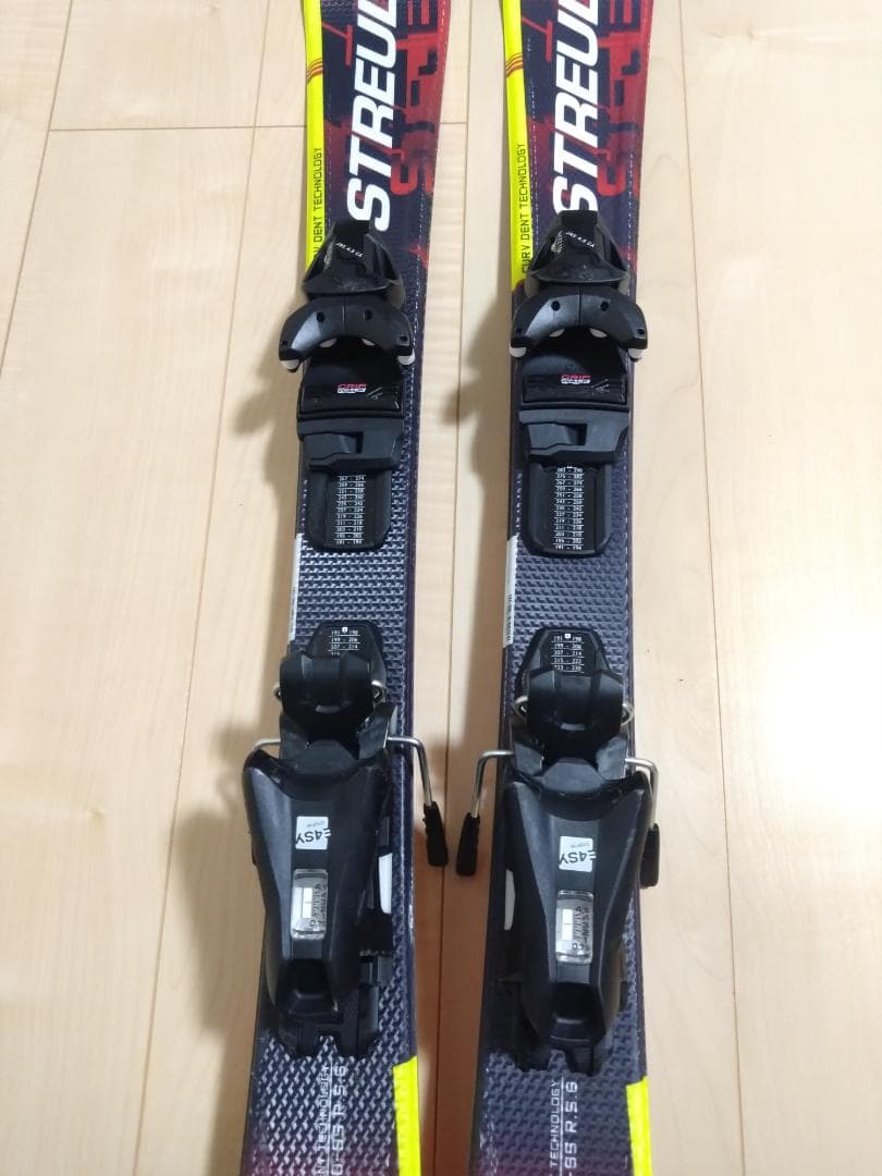 ジュニア スキー板 STREULE（100cm）＆ビンディング