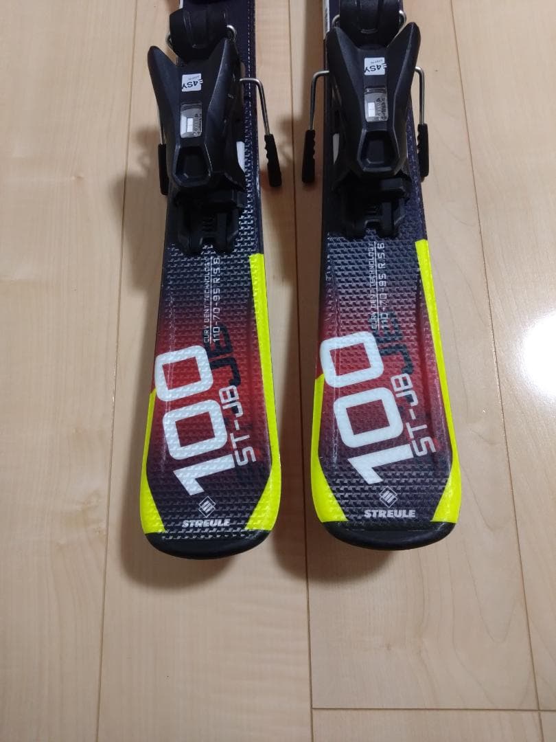 ジュニア スキー板 STREULE（100cm）＆ビンディング