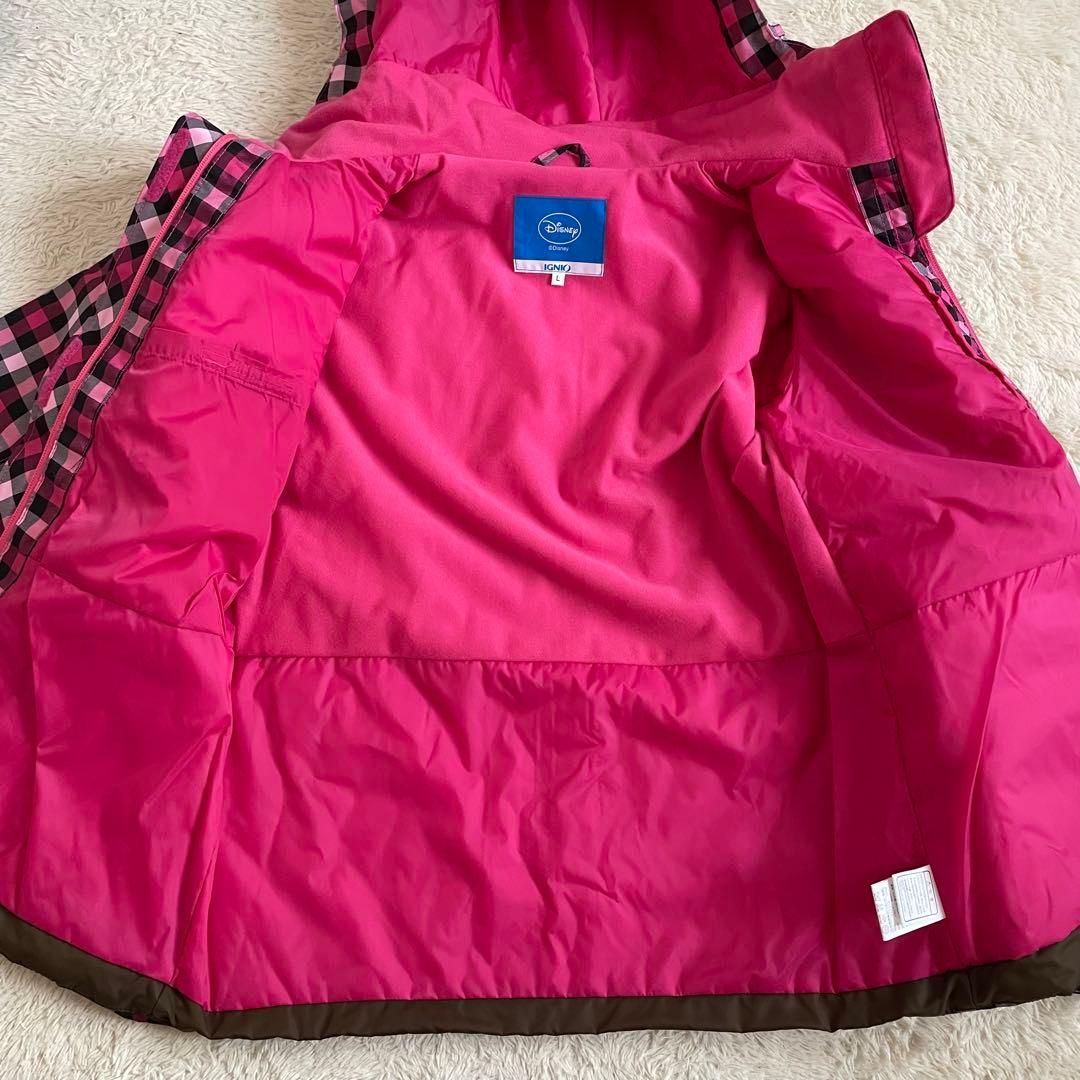 極美品　IGNIO スキーウェア　ボードウェア　チェック　限定ディズニーコラボ