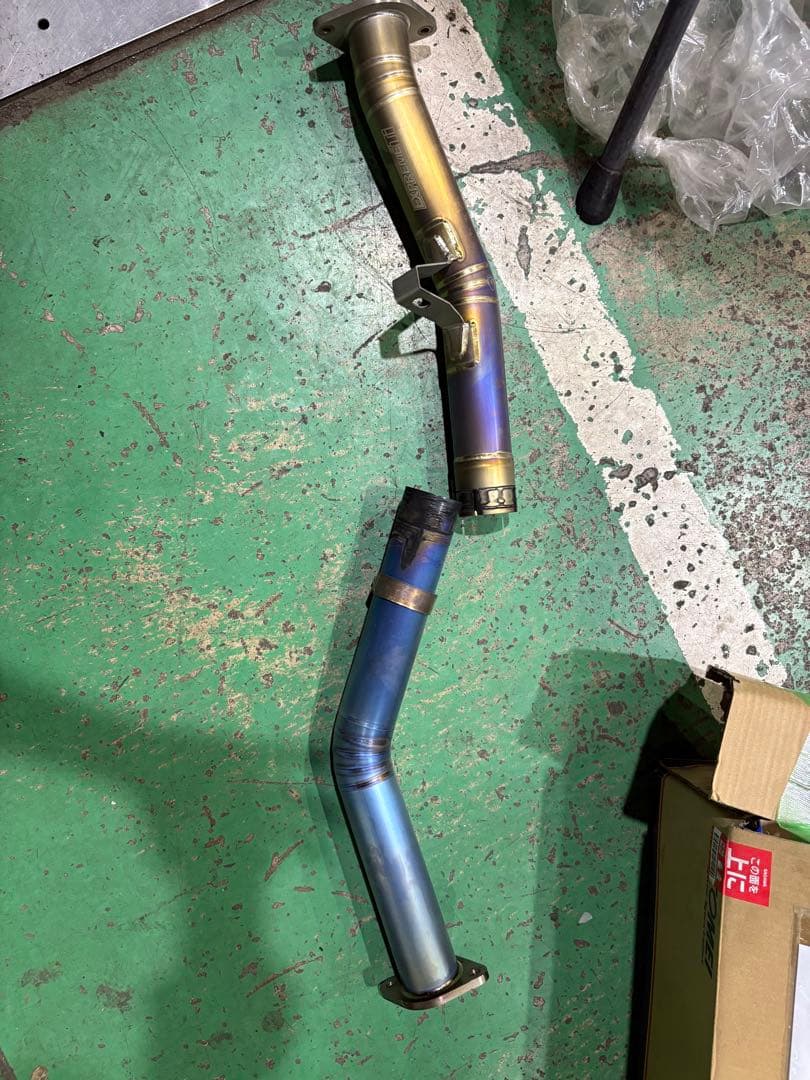 GR86 BRZ 東名パワードEXPREME Tiチタニウム触媒ストレートパイプ