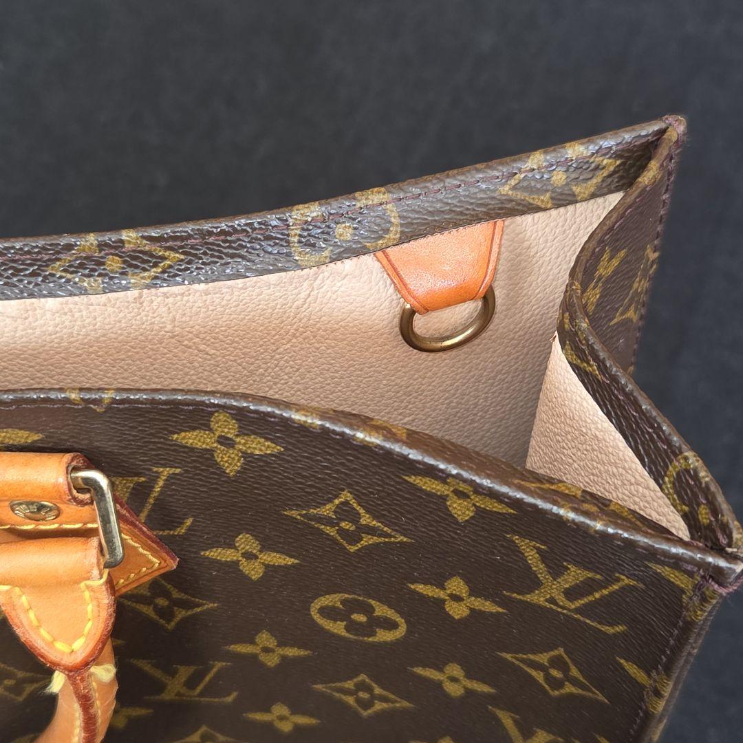 LOUIS VUITTONルイヴィトン サックプラ モノグラムトートバッグ A4