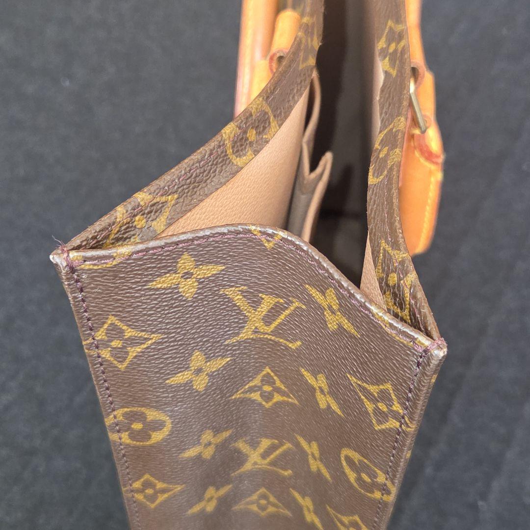 LOUIS VUITTONルイヴィトン サックプラ モノグラムトートバッグ A4
