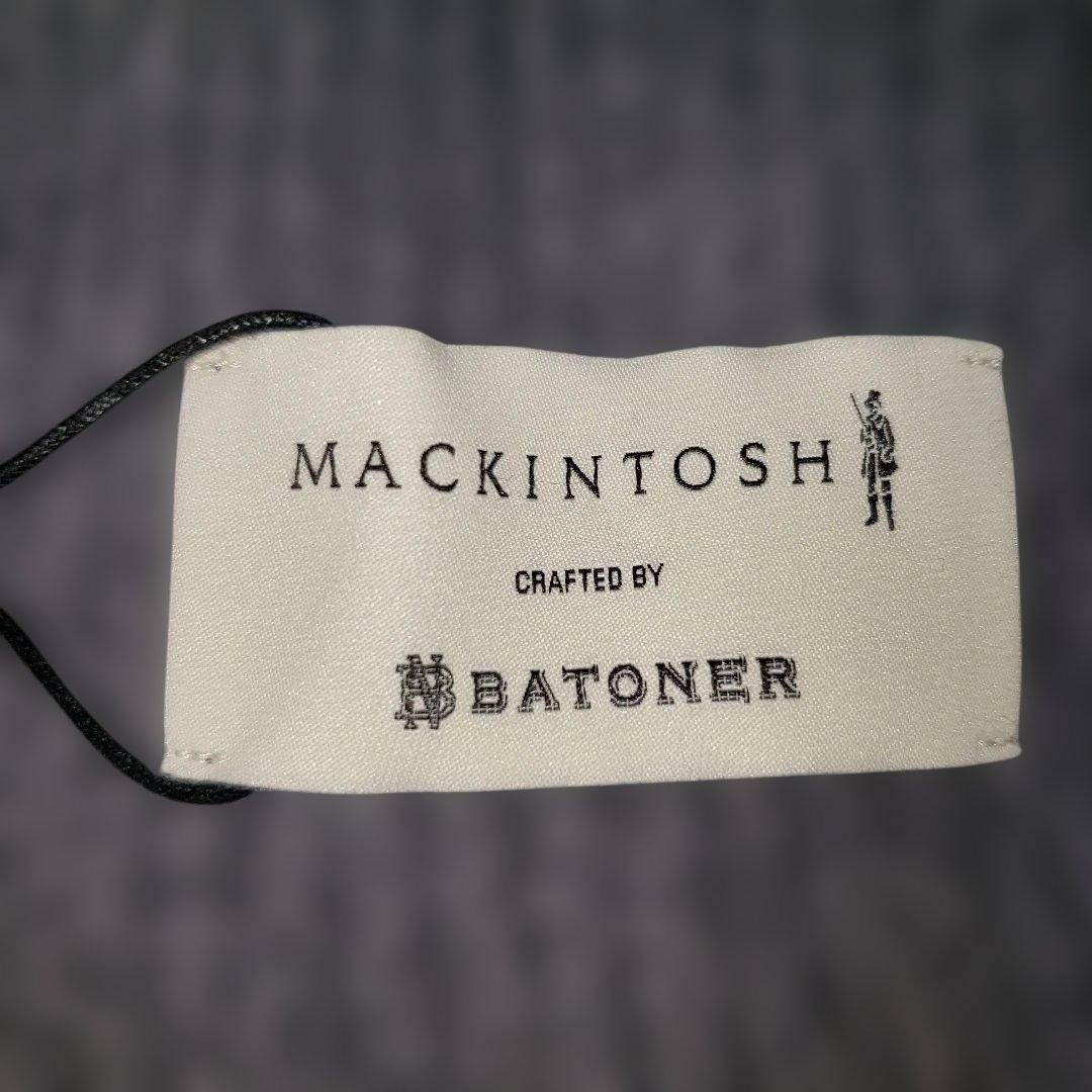 マッキントッシュ×バトナー●コラボ●マフラー●モヘア●未使用新品●グレー