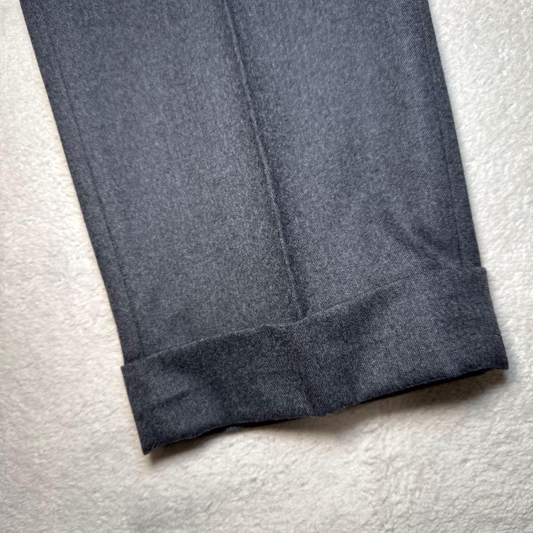 33 秋冬　極美品　PT01 ピーティーゼロウーノ　スラックス　グレー　48