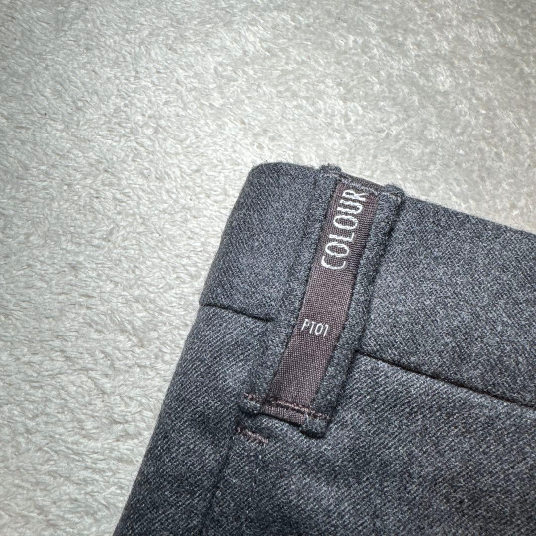 33 秋冬　極美品　PT01 ピーティーゼロウーノ　スラックス　グレー　48