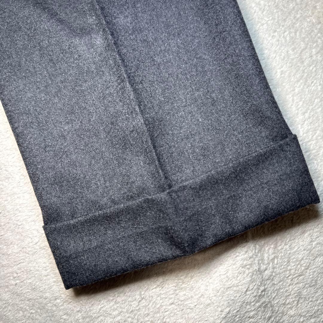 33 秋冬　極美品　PT01 ピーティーゼロウーノ　スラックス　グレー　48