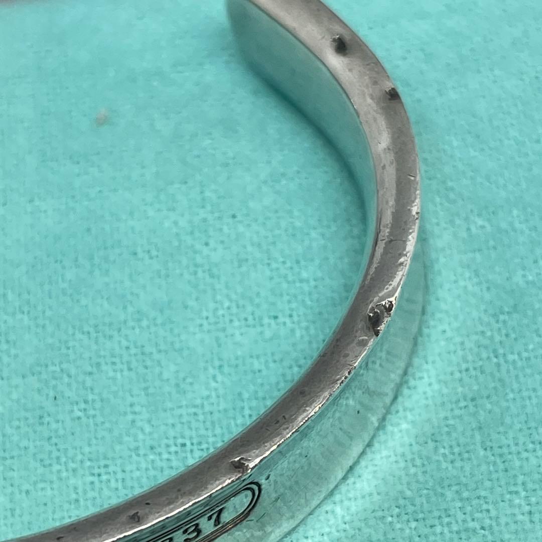 ティファニー　 ナローカフ　バングル 1837 ワイド　シルバー