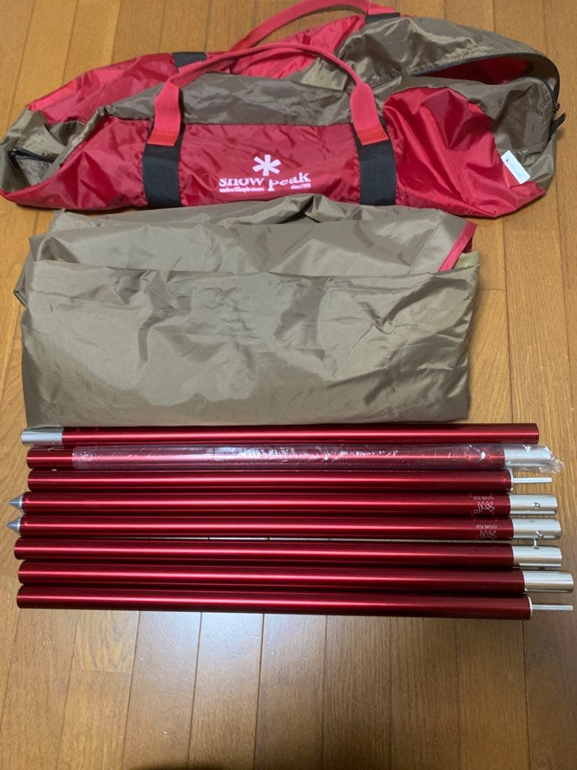 ジ*ー様  Peak HD ヘキサタープL TP-862 未使用ポール&