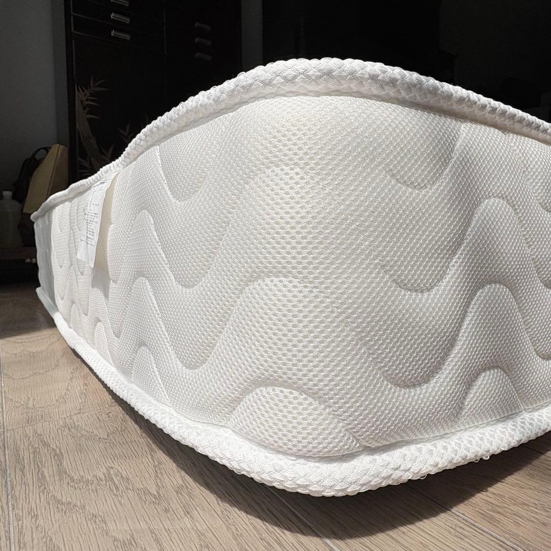 【未使用】源ベッド スプリングマットレス（セミシングル／レギュラー）