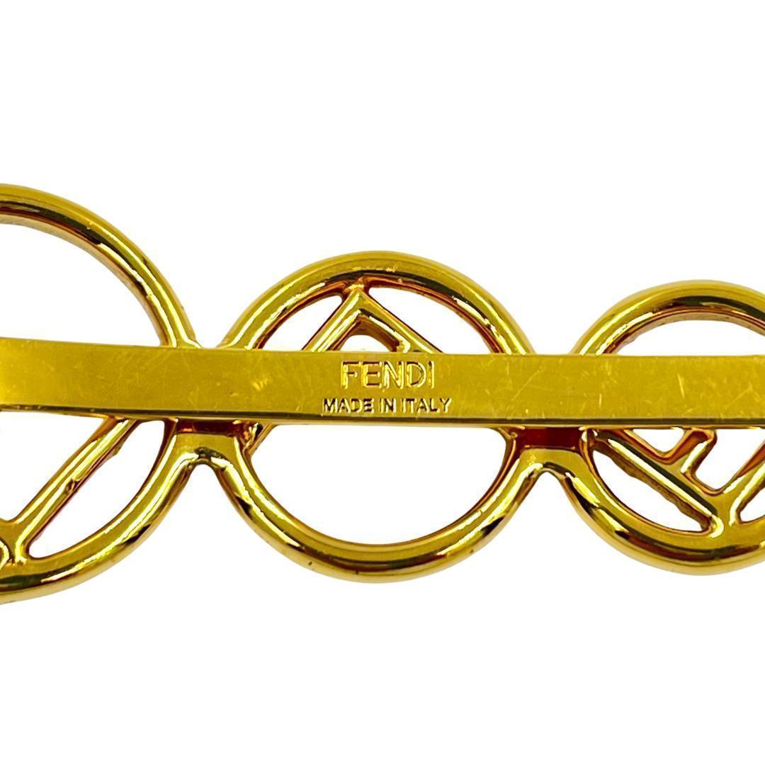 フェンディ ヘアピン エフイズ フェンディ ラインストーン FENDI